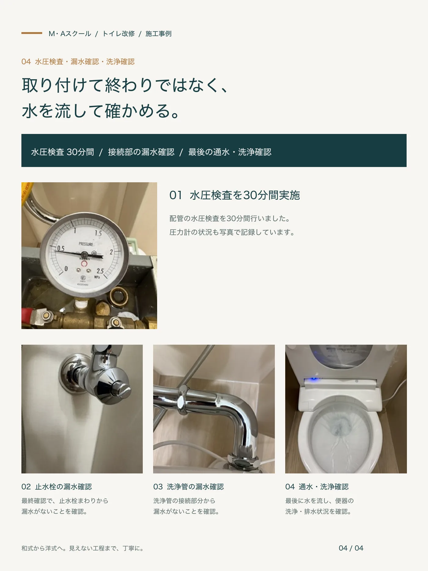M・Aスクール トイレ改修 4ページ目