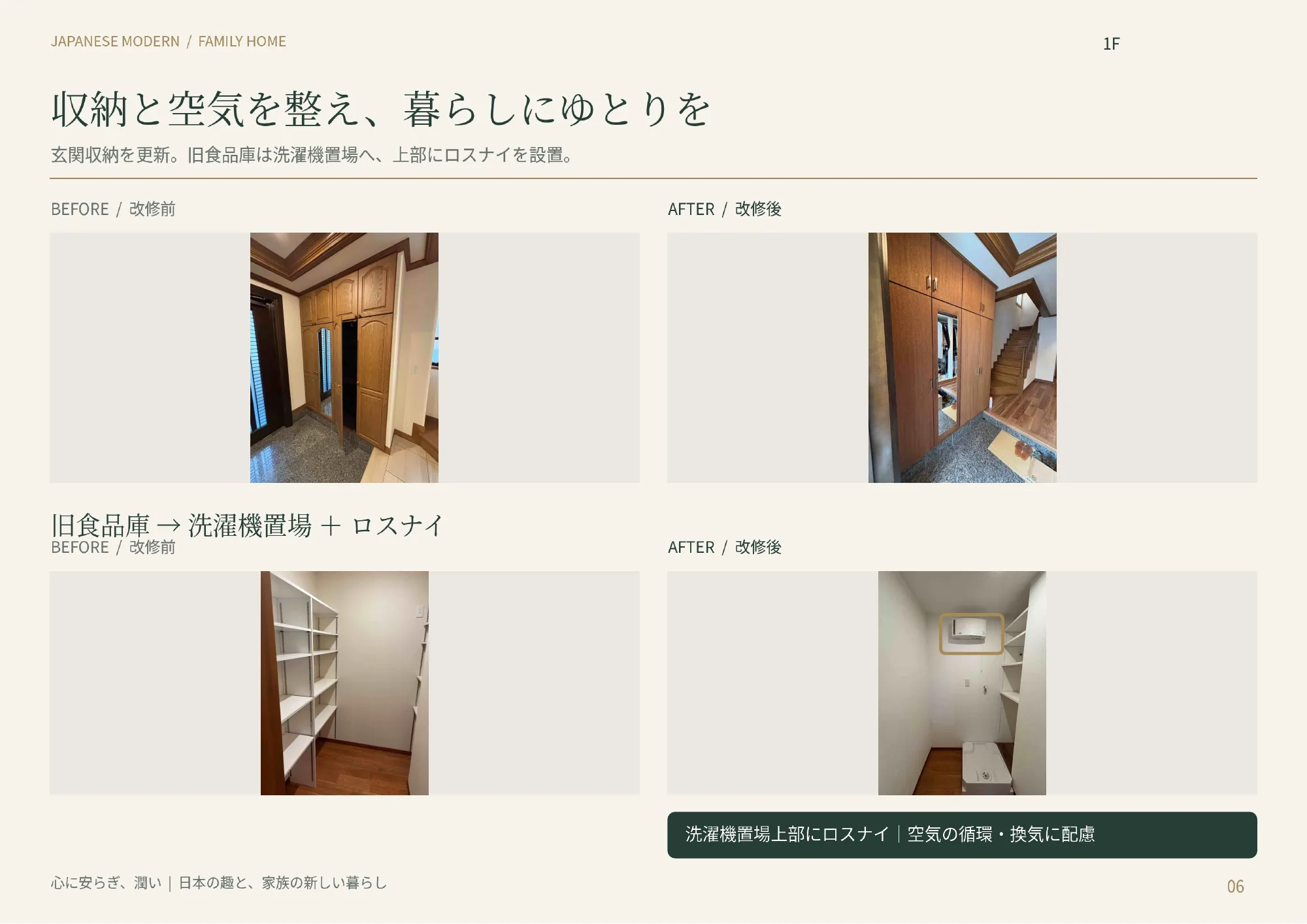 心に安らぎ、潤いの家族空間 6ページ目