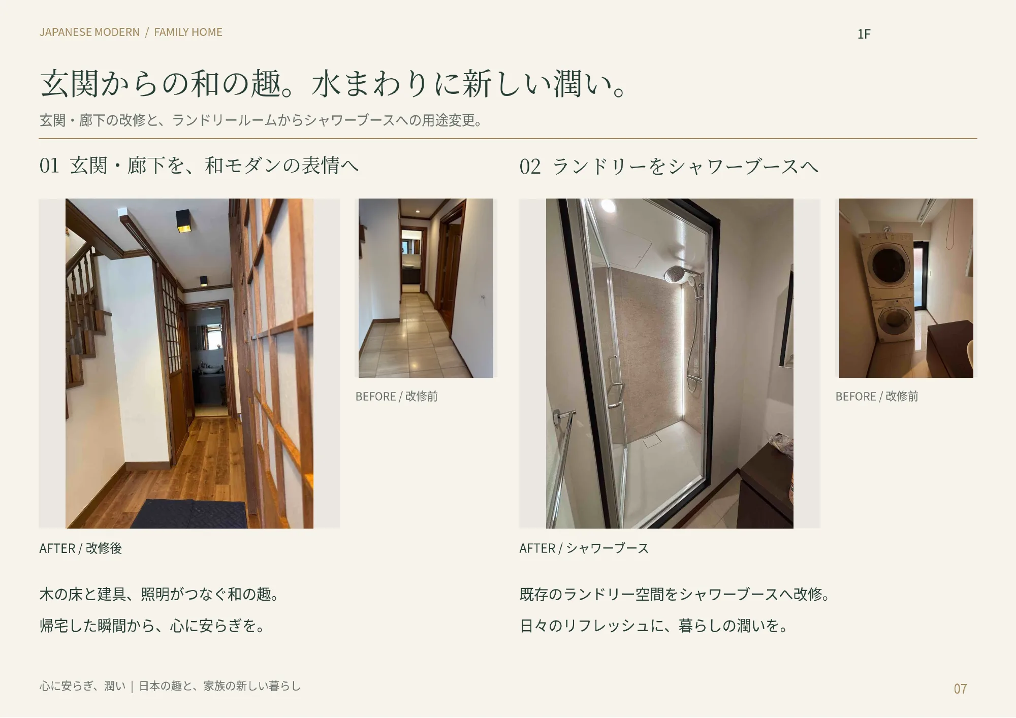 心に安らぎ、潤いの家族空間 7ページ目